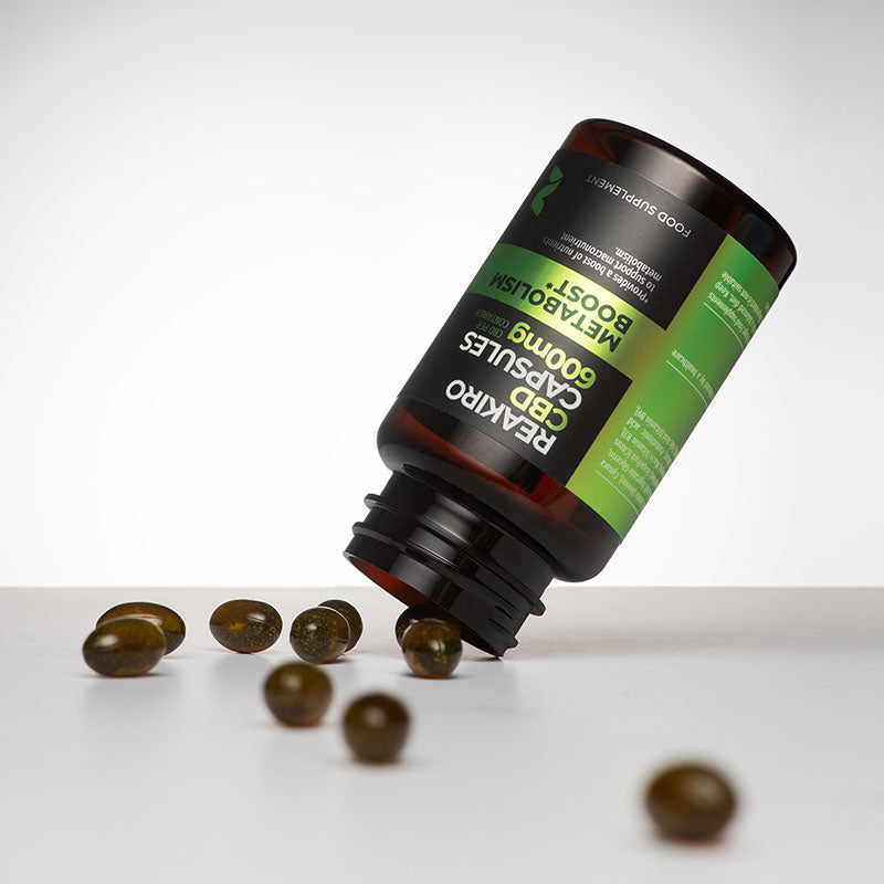 Reakiro Full Spectrum Capsules Metabolism Boost 600 mg CBD