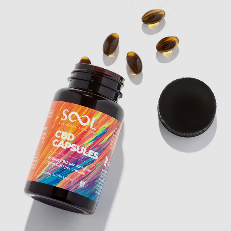 Sool Broad Spectrum Cbd Capsules 450mg