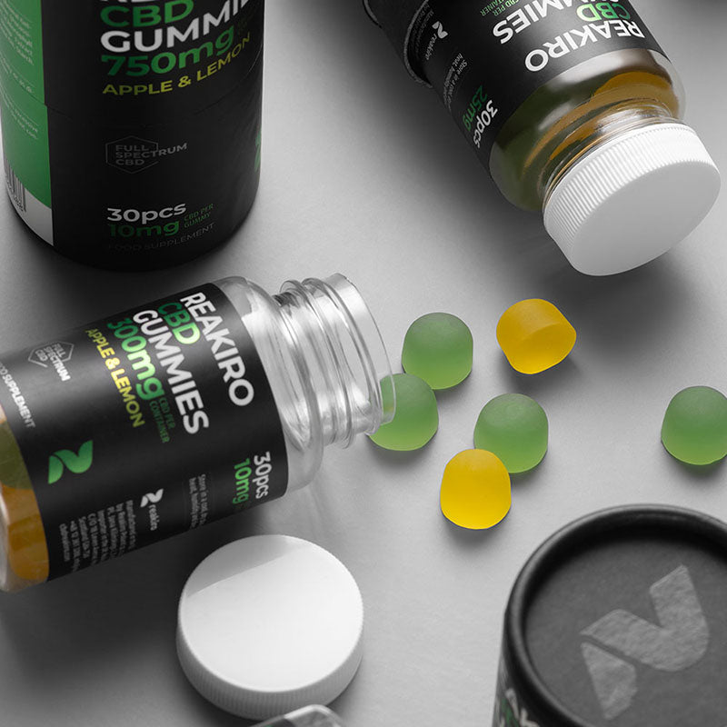 Reakiro Full Spectrum Cbd Gummies Range